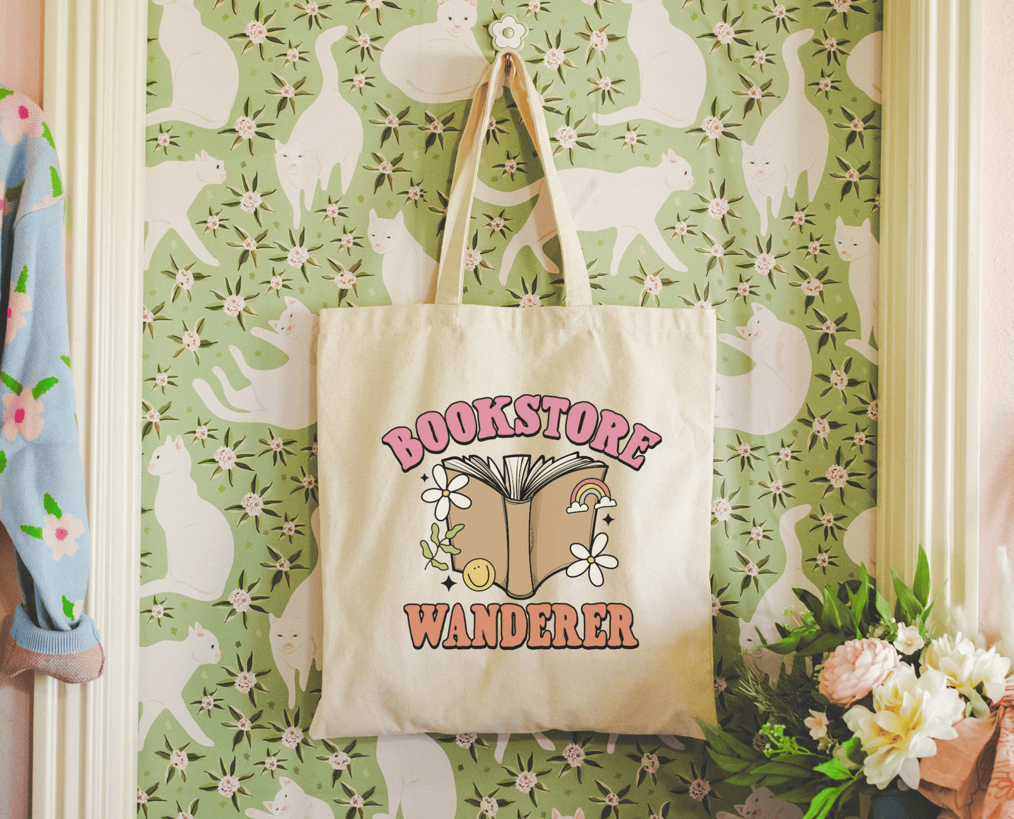 Tote Bag - Bookstore Wanderer