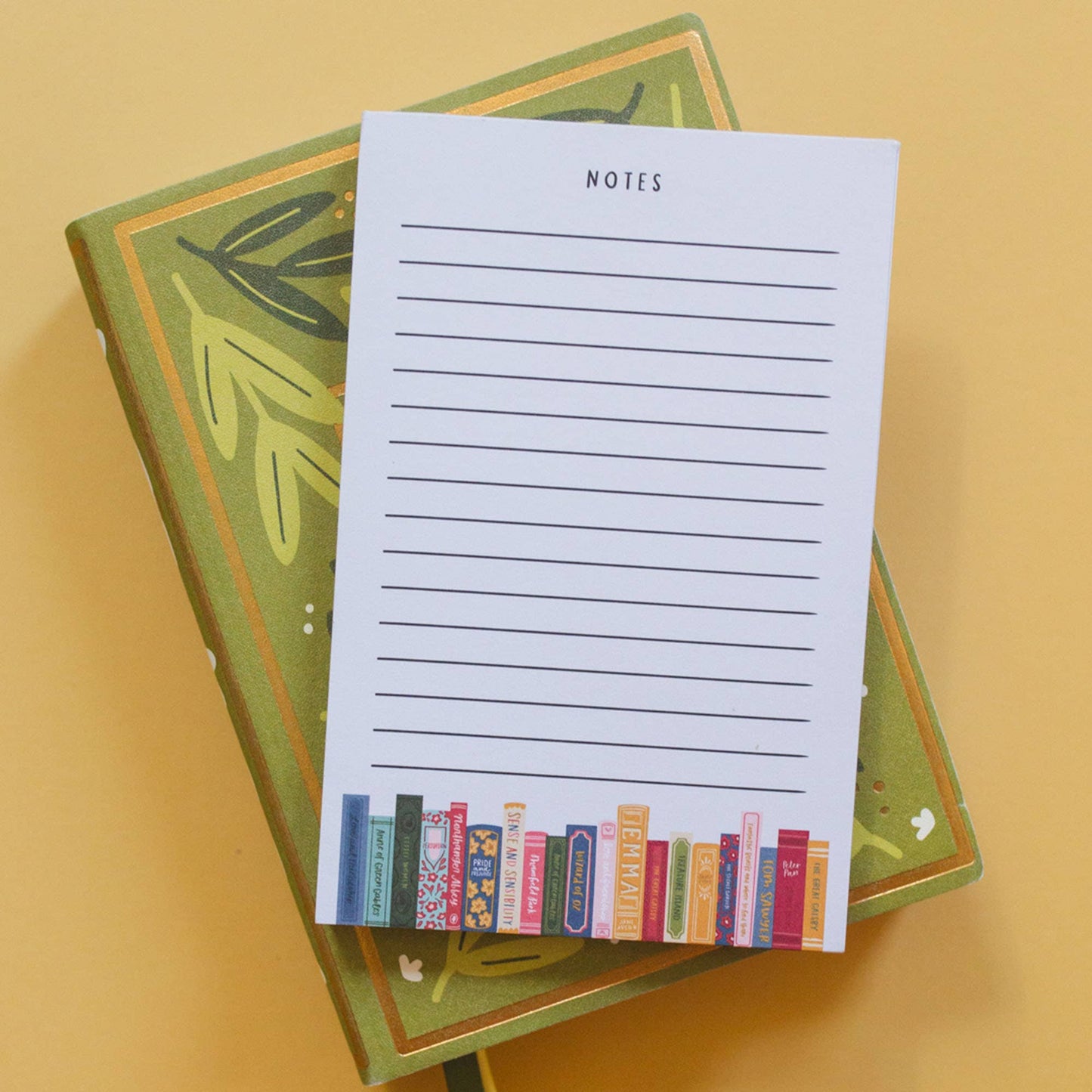 Book Stack Notepad