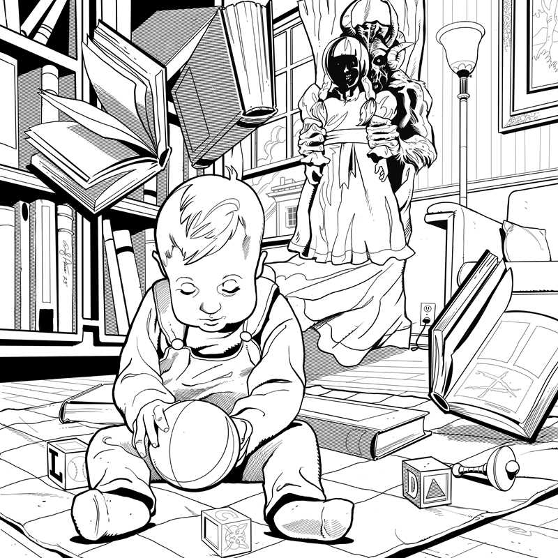 Coloring Book - Unofficial Horror Movie