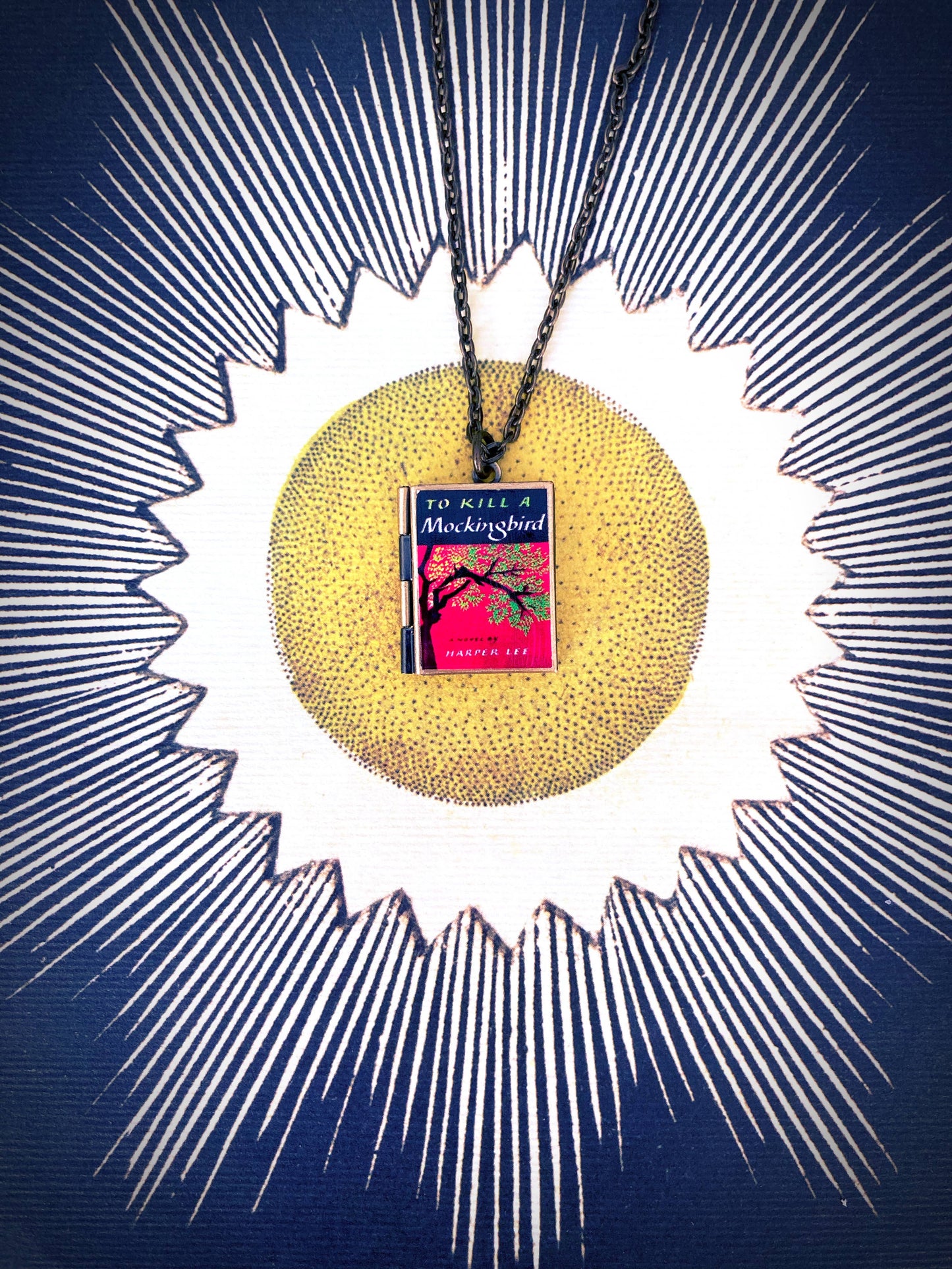 Book Locket To Kill A Mockingbird: Bronze