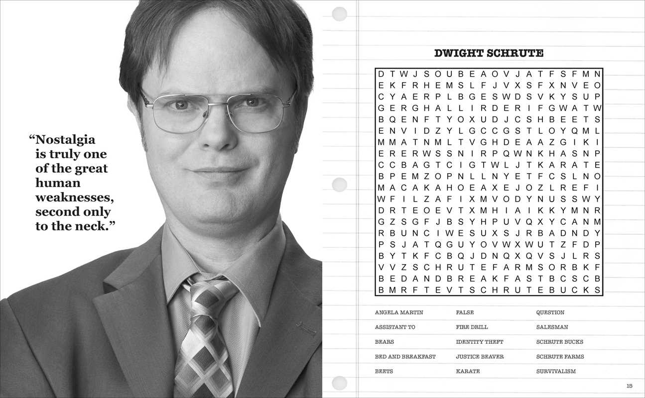 Office Word Search, Coloring and Quotes