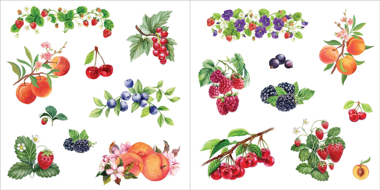Sticker Book - Bunches of Botanicals (500 stickers)