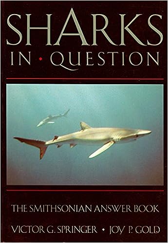 SHARKS IN QUESTION (Smithsonian Answer Books)