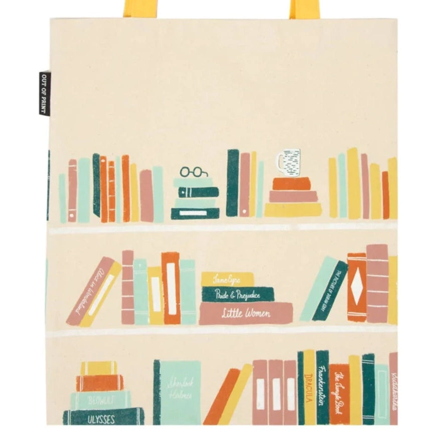 Out of Print - Bookshelf Tote Bag