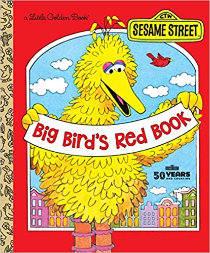 Big Bird's Red Book (Sesame Street) (Little Golden Book)