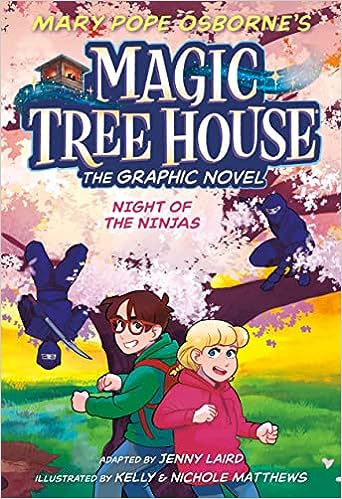 Night of the Ninjas Graphic Novel (Magic Tree House (R))