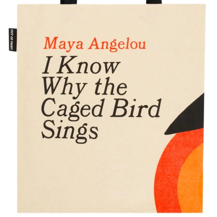 Out of Print - I Know Why the Caged Bird Sings Tote Bag