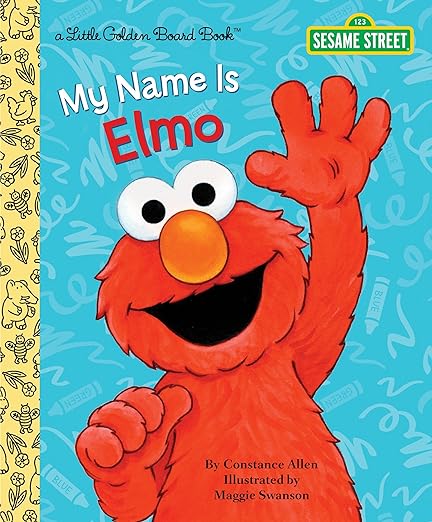 My Name Is Elmo (Sesame Street) (Little Golden Book