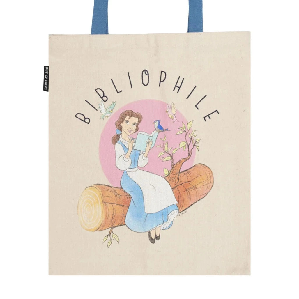 Out of Print - Disney Princess Belle: Bibliophile tote bag