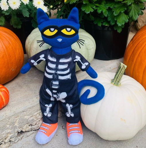 Pete The Cat Spooky Pete Plush