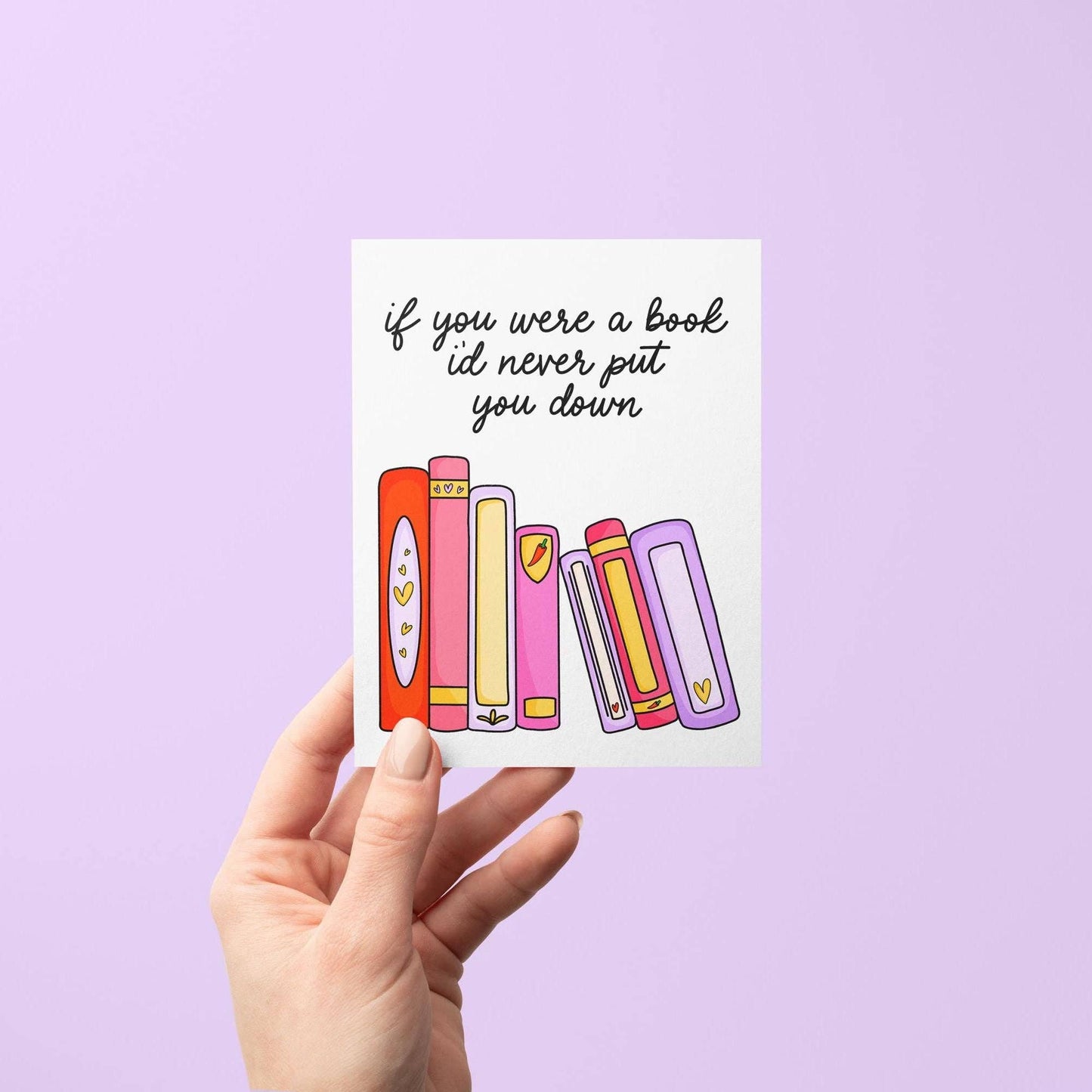 Greeting Card - If You Were a Book