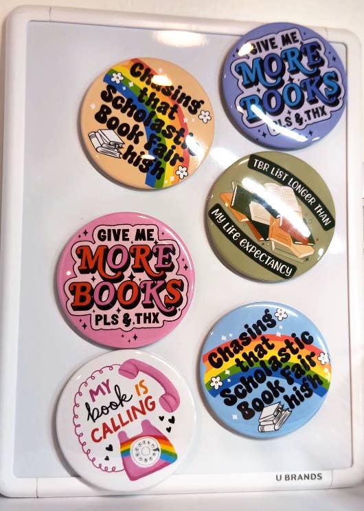 TBR list longer than my life expectancy Magnet - 2.25" or 3": 3"