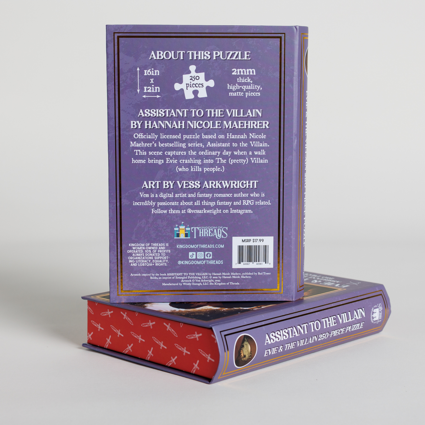 Evie & Villain Keepsake Puzzle | Assistant to the Villain