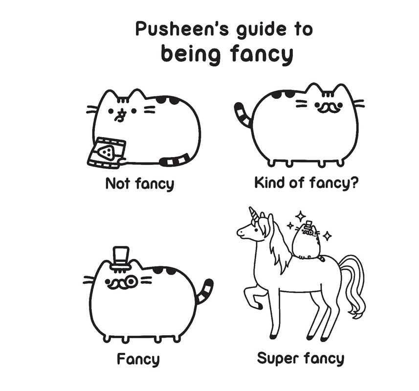 Coloring Book - Pusheen