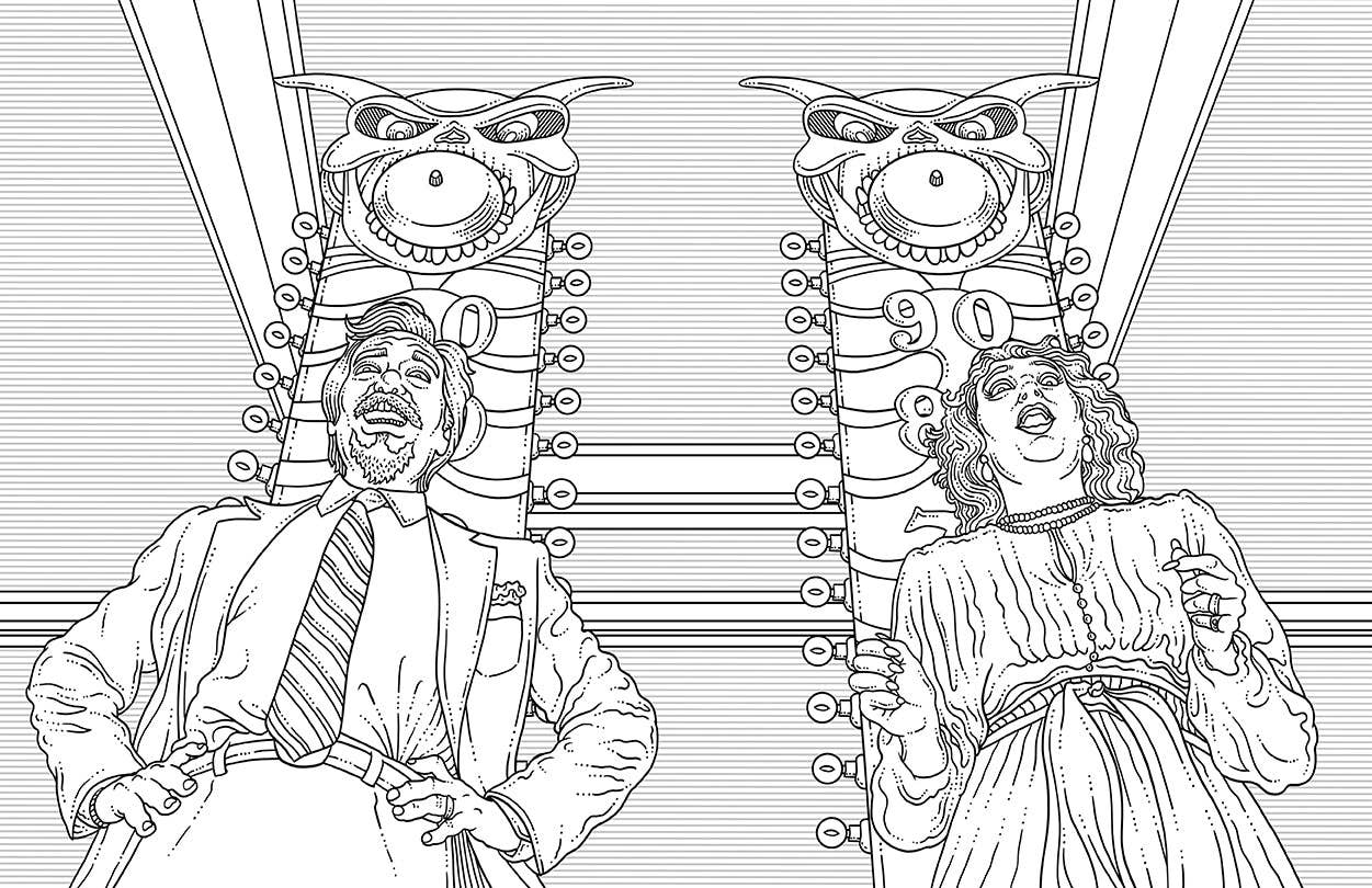 Coloring Book - The Official Beetlejuice