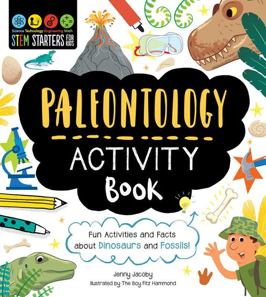 Activity Book - Kids Paleontology