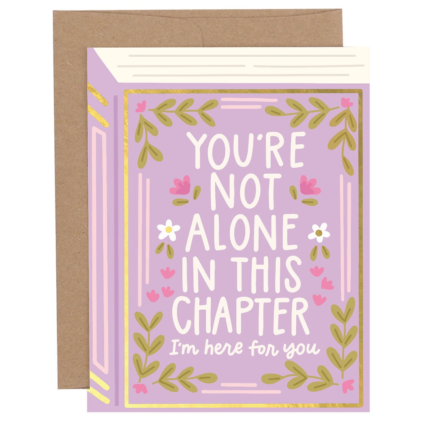 Greeting Card - You're Not Alone Sympathy