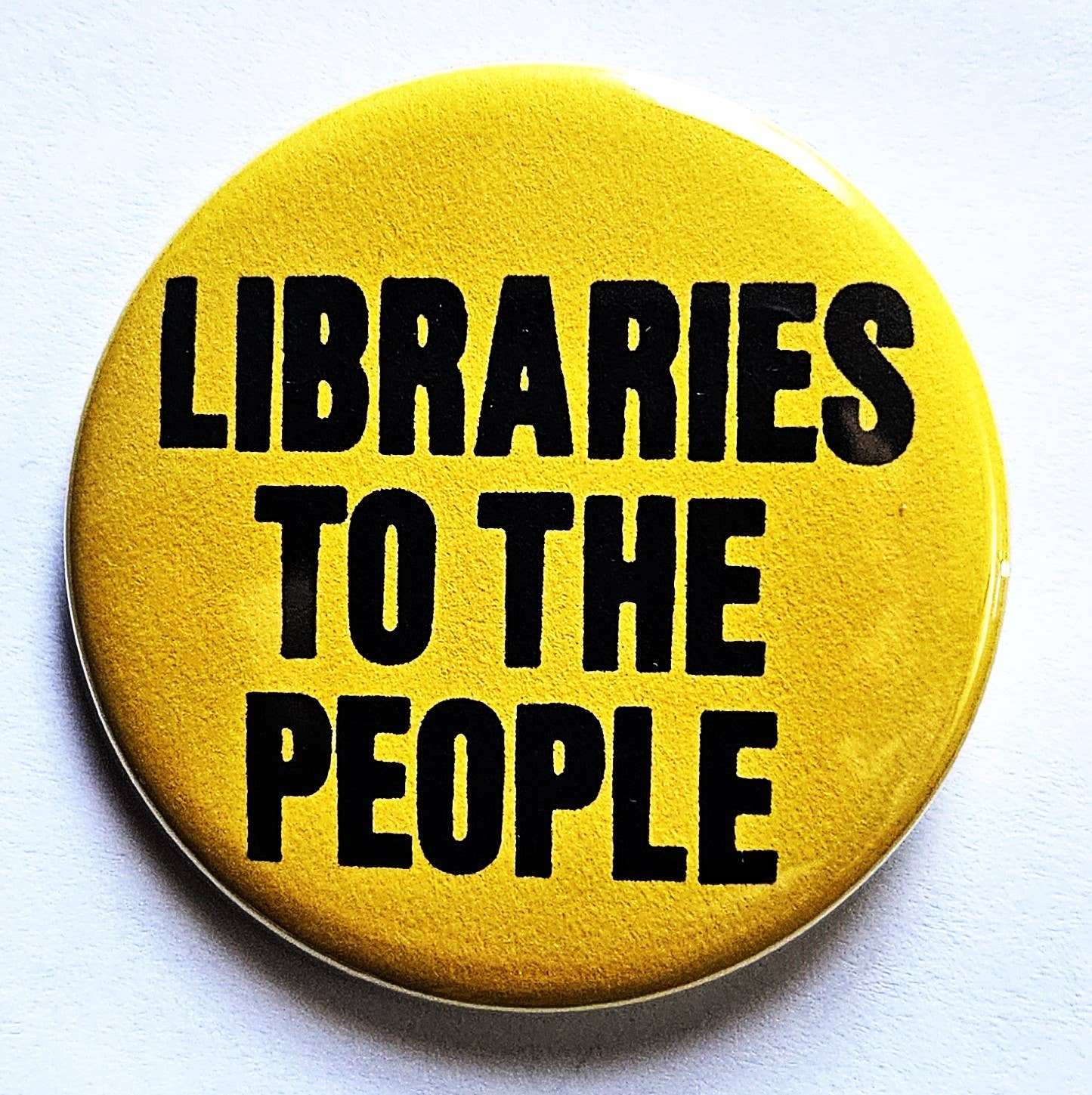 Button : Friend of the library / 2.25" Large Button