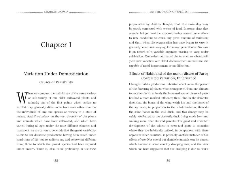 On The Origin Of Species (Foundations Of Science)