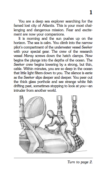 Journey Under The Sea, Children's Book