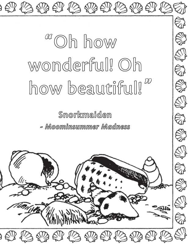 Coloring Book - Moomin