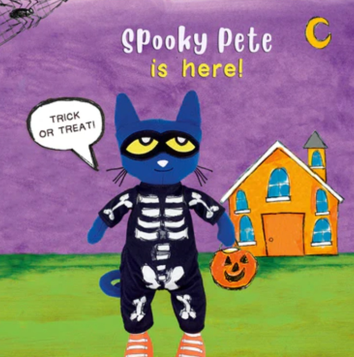 Pete The Cat Spooky Pete Plush