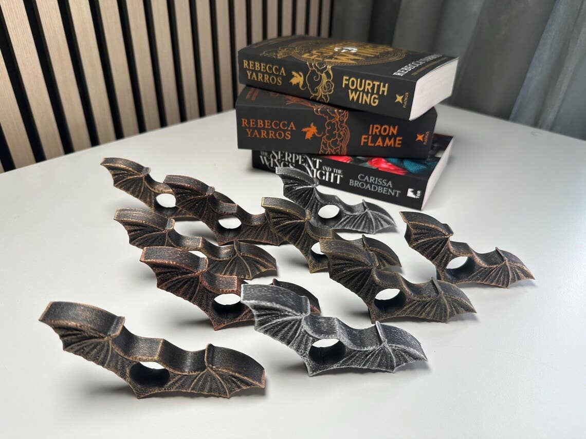 Dragon Thumb Page Holder: Yellow Gold