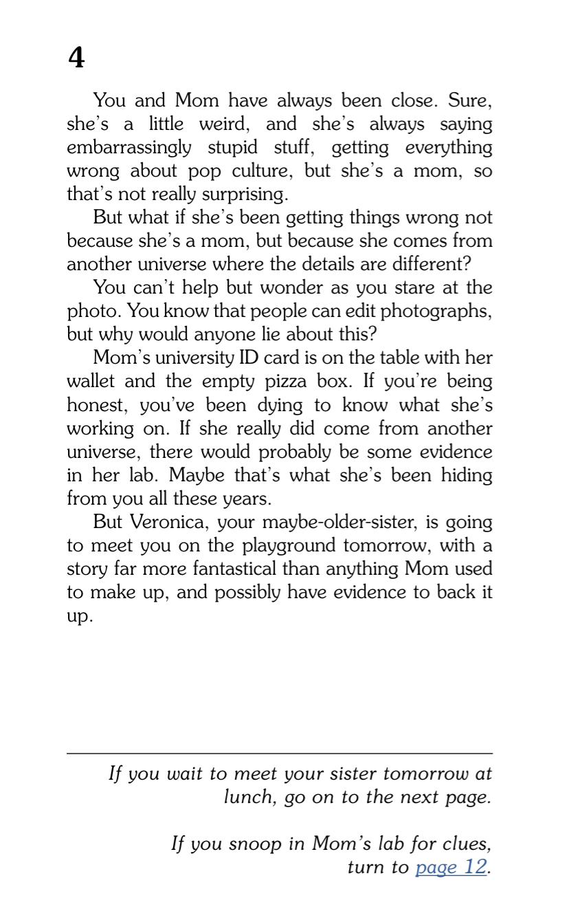 Sister from the Multiverse