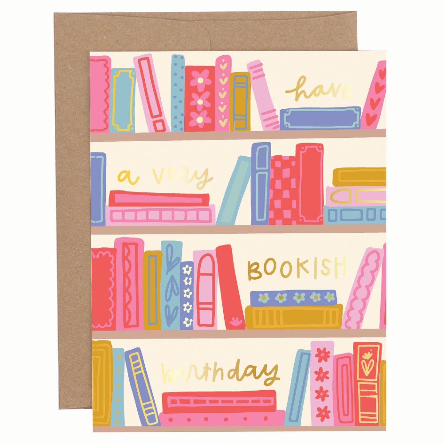 Greeting Card - Bookish Birthday