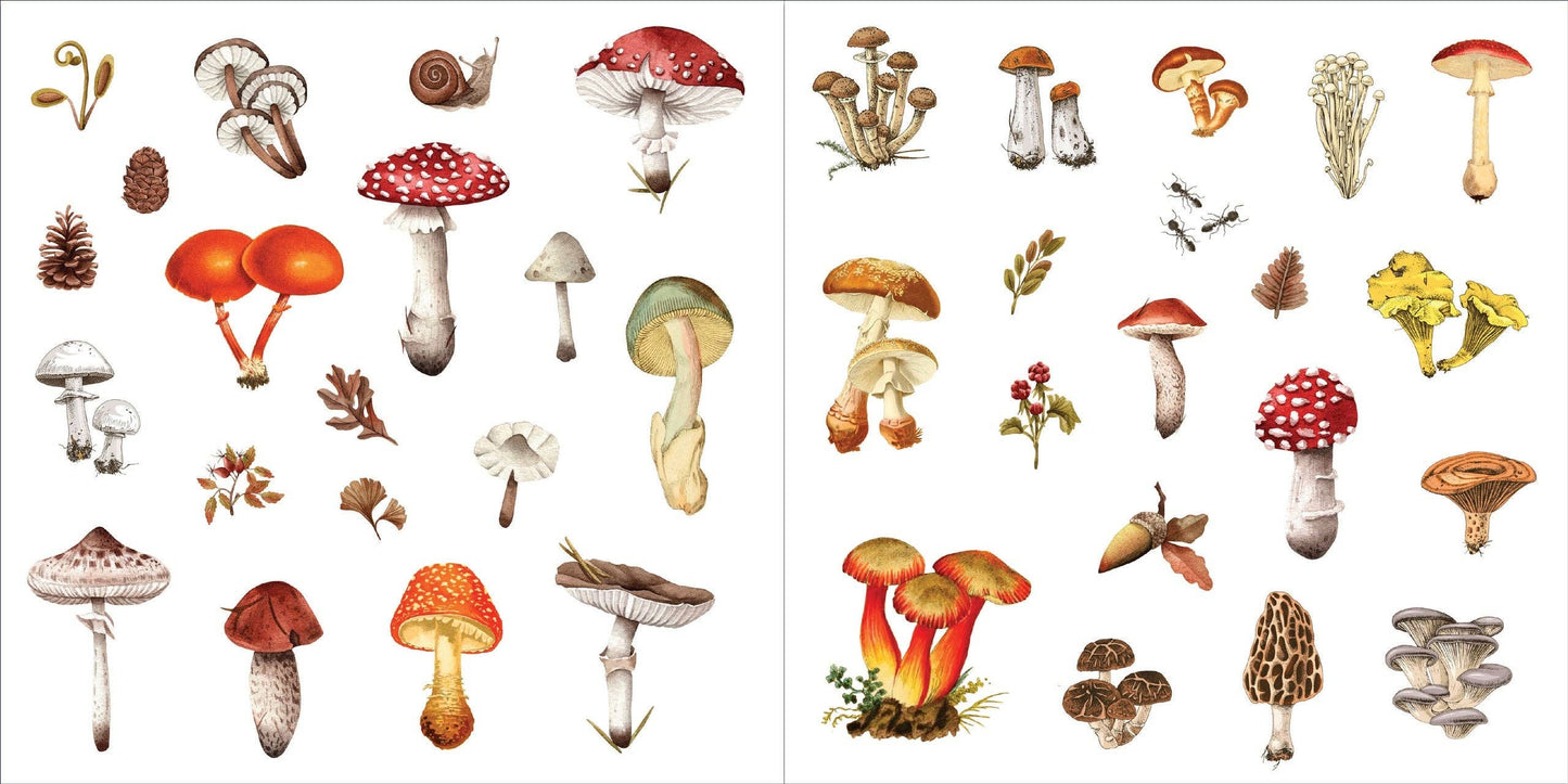 Sticker Book - Bunches of Botanicals (500 stickers)