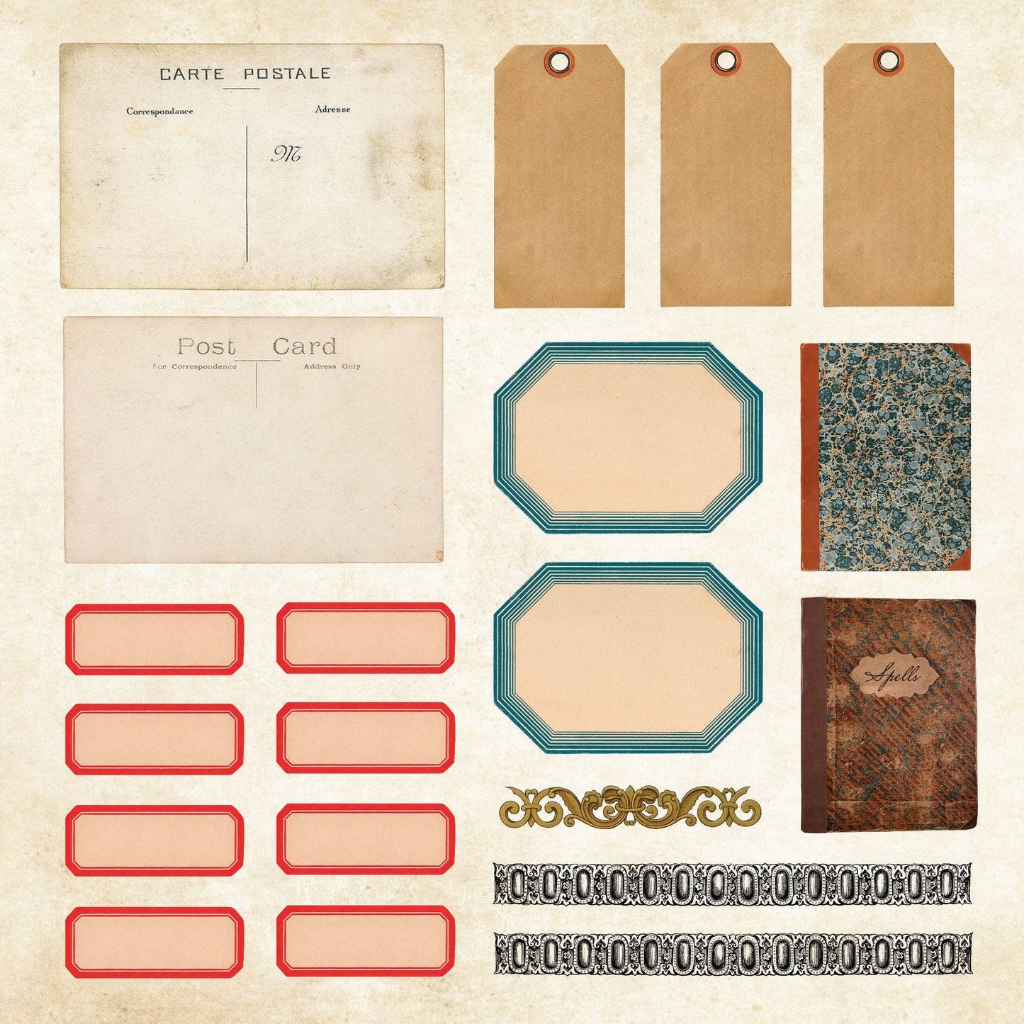 Sticker Book - Mystical Ephemera! An Enchanting Vintage