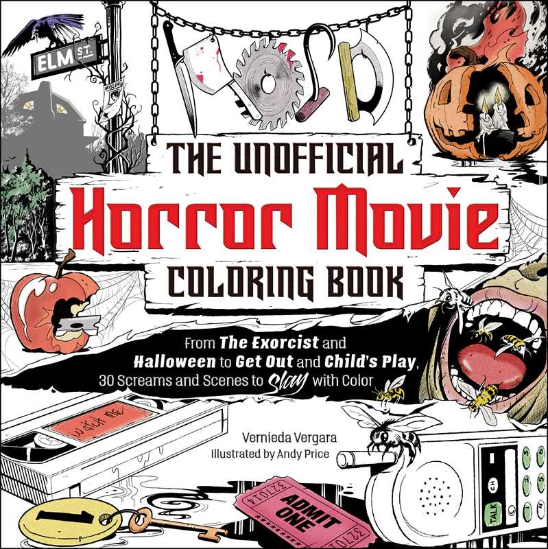 Coloring Book - Unofficial Horror Movie