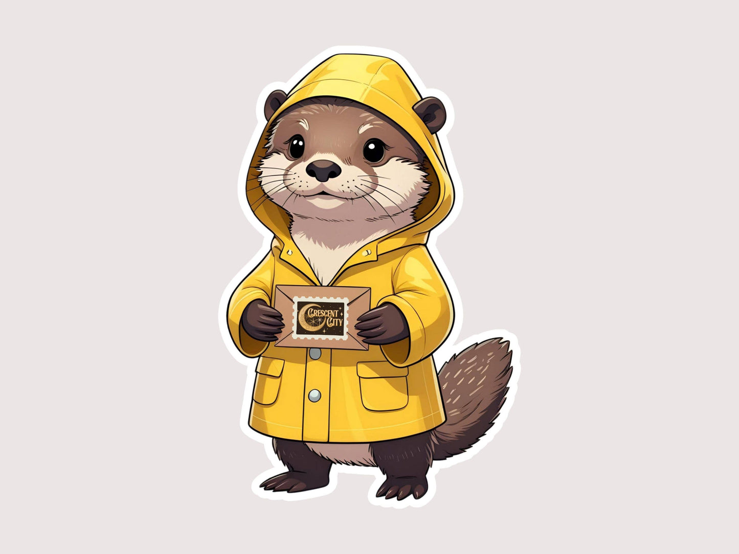 Crescent City Otter Sticker