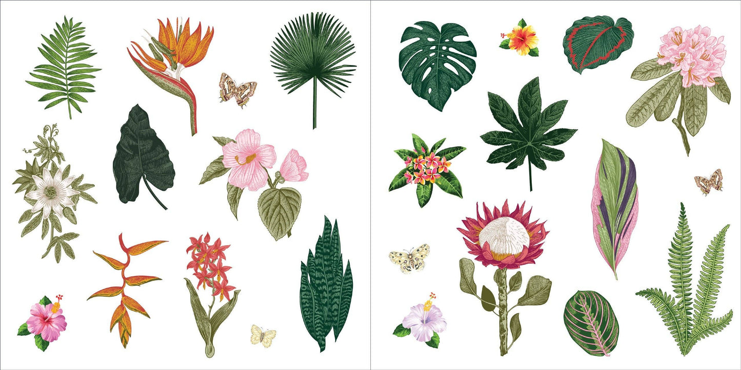 Sticker Book - Bunches of Botanicals (500 stickers)