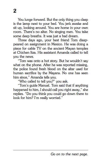 Mystery Of The Maya, Children's Book