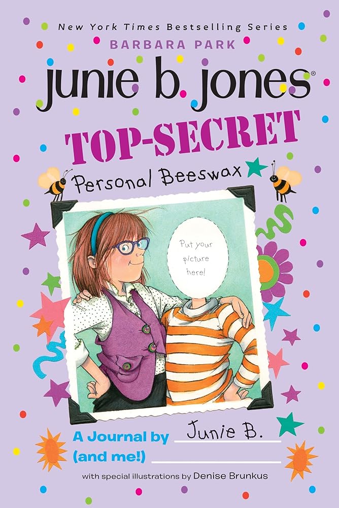 Top-Secret, Personal Beeswax: A Journal by Junie B. (and Me!) cover image