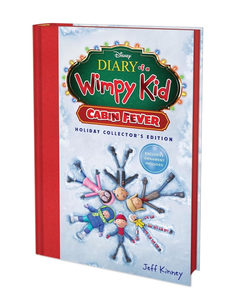 Cabin Fever (Special Disney+ Cover Holiday Collector’s Edition) (Diary of a Wimpy Kid #6) cover image