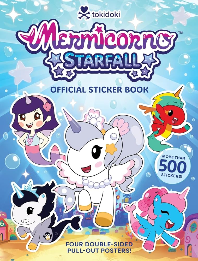 Mermicorno: Starfall Official Sticker Book cover image