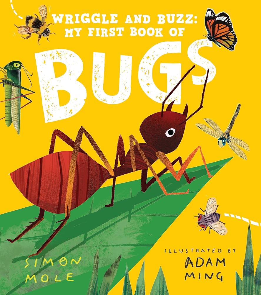 Wriggle and Buzz: My First Book of Bugs cover image