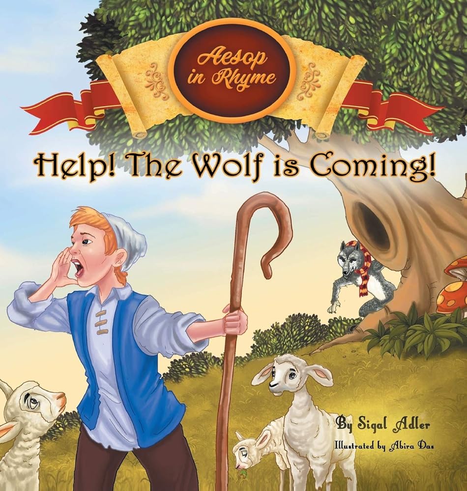 Help! The Wolf Is Coming!: Children Bedtime Story Picture Book cover image