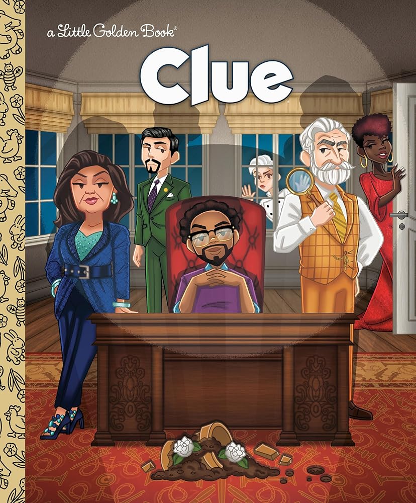 Clue (Hasbro) (Little Golden Book) cover image