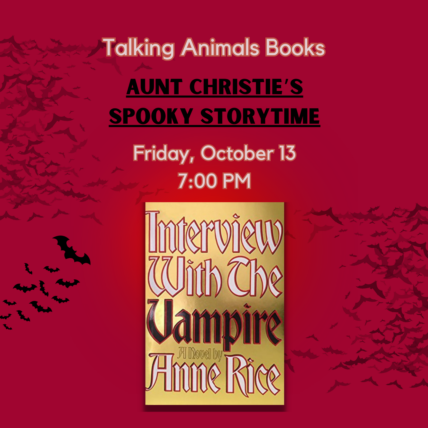 Aunt Christie's Spooky Storytime - Friday the 13th!