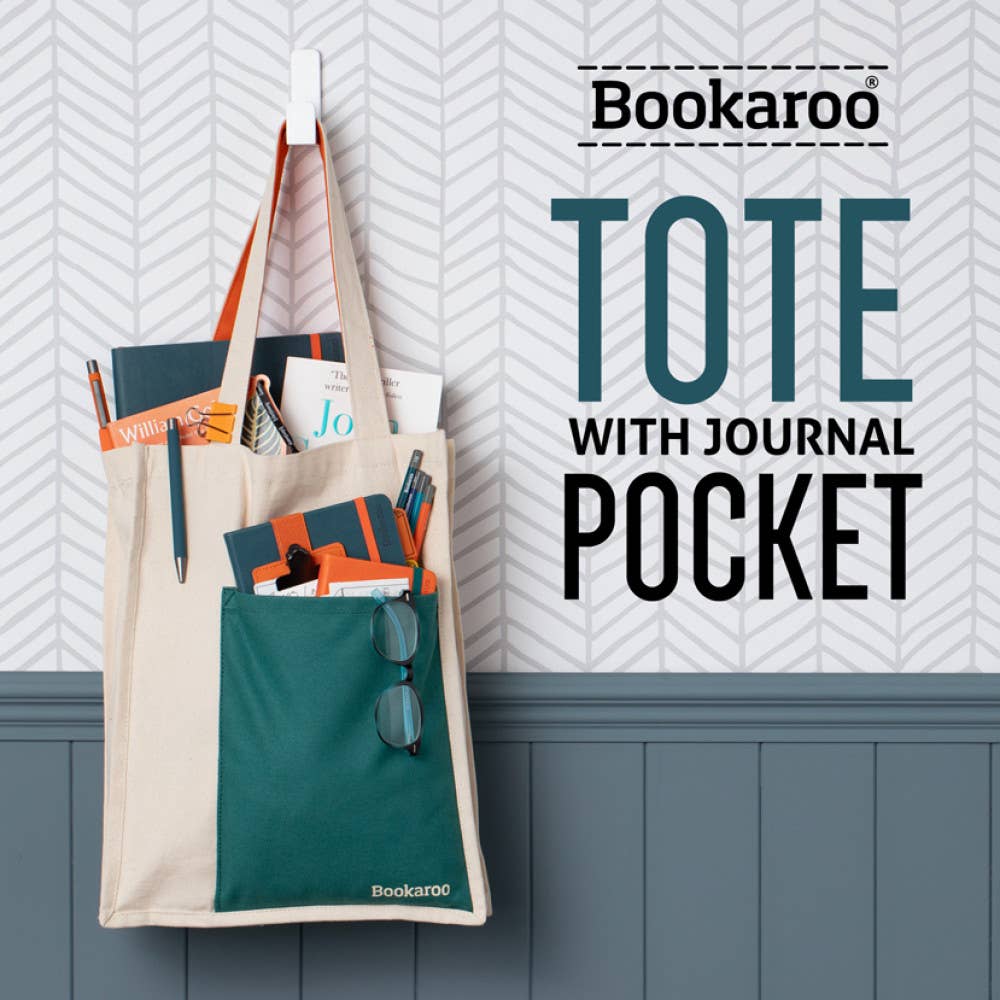 Tote Bag - Bookaroo Fern & Cream