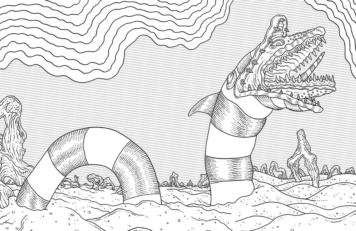 Coloring Book - The Official Beetlejuice