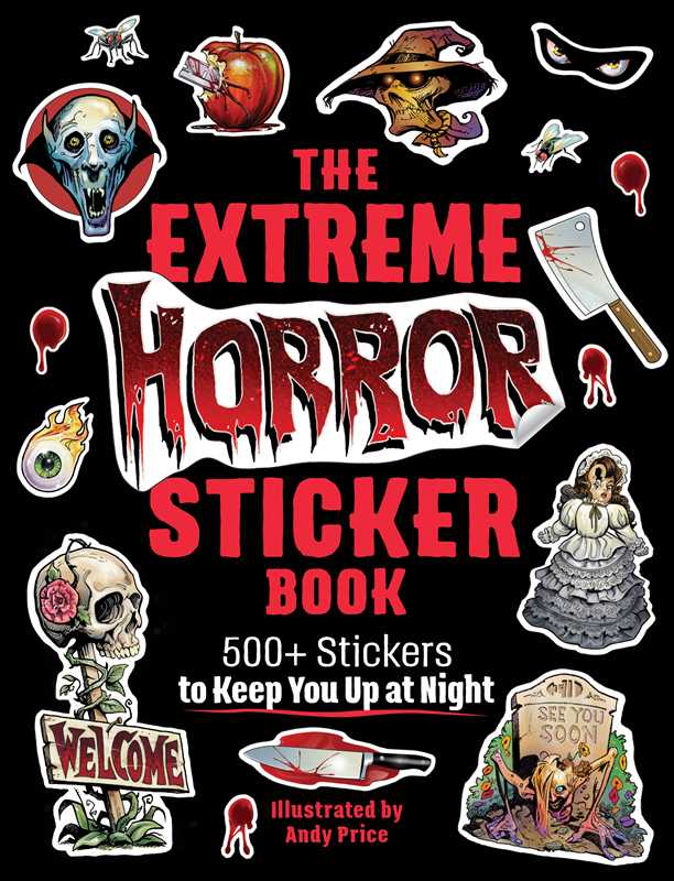 Extreme Horror Sticker Book