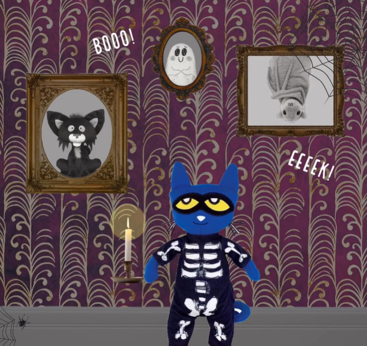 Pete The Cat Spooky Pete Plush