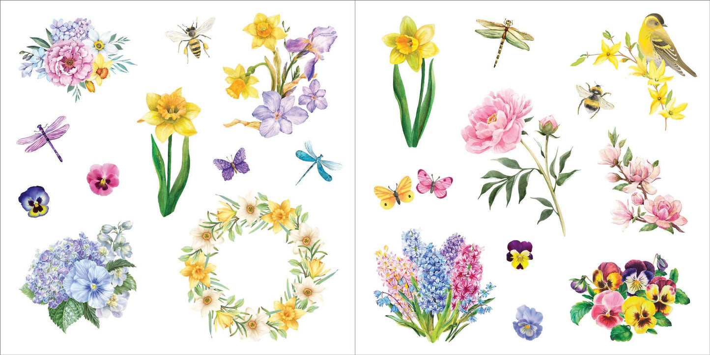 Sticker Book - Bunches of Botanicals (500 stickers)