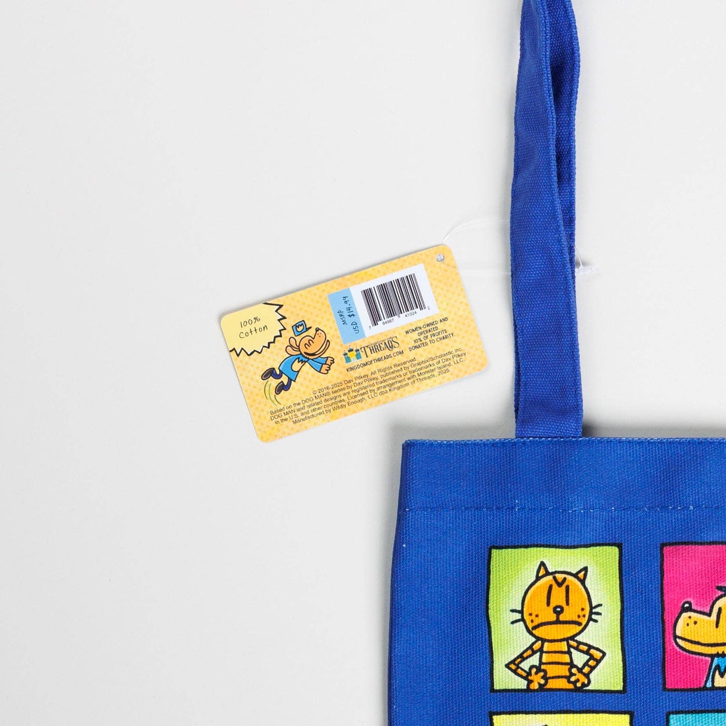 World of Dog Man Mini Tote Bag | Dog Man