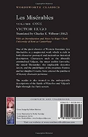Les Misérables Vol One | Wordsworth Classic | Book