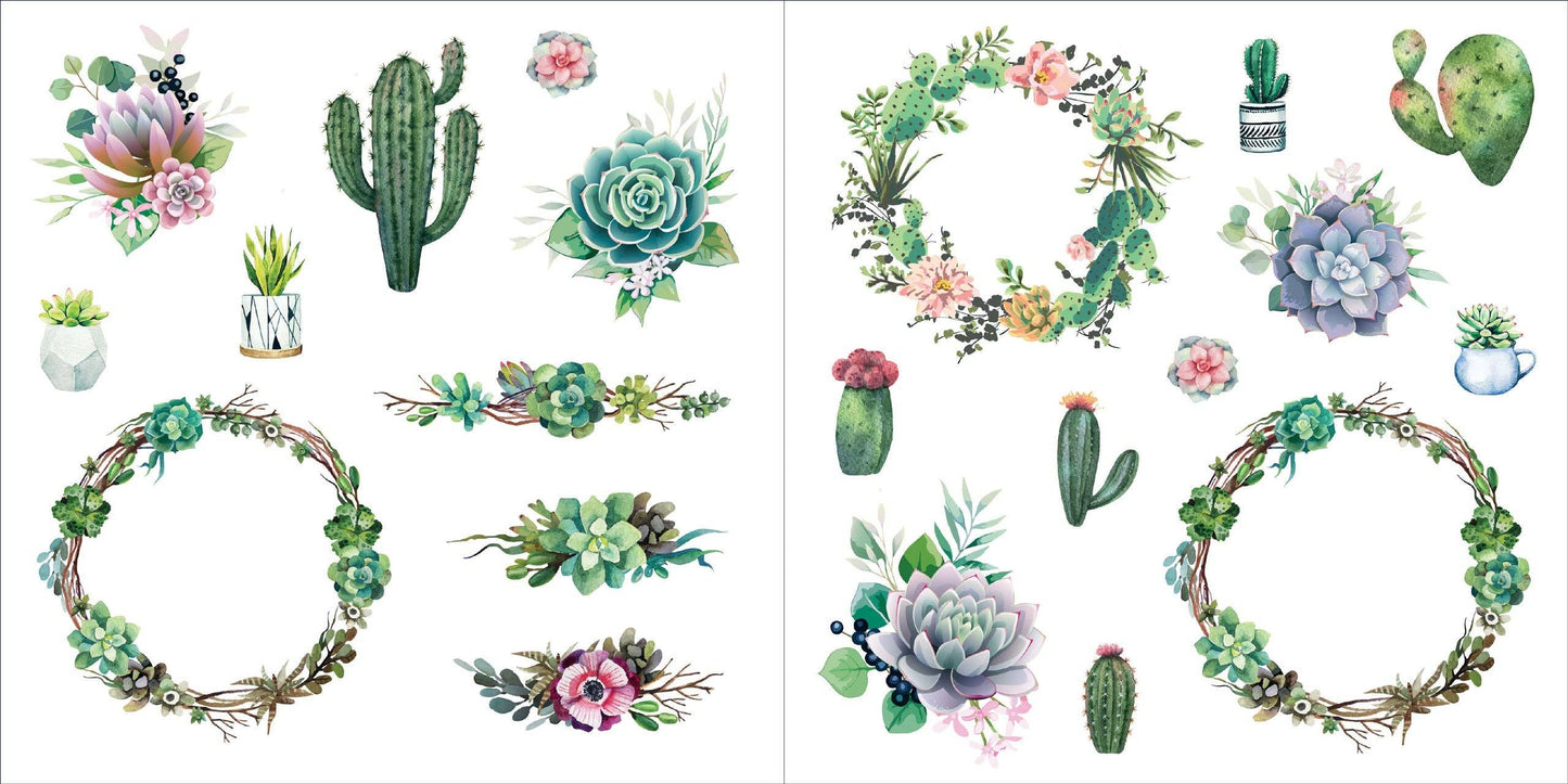 Sticker Book - Bunches of Botanicals (500 stickers)